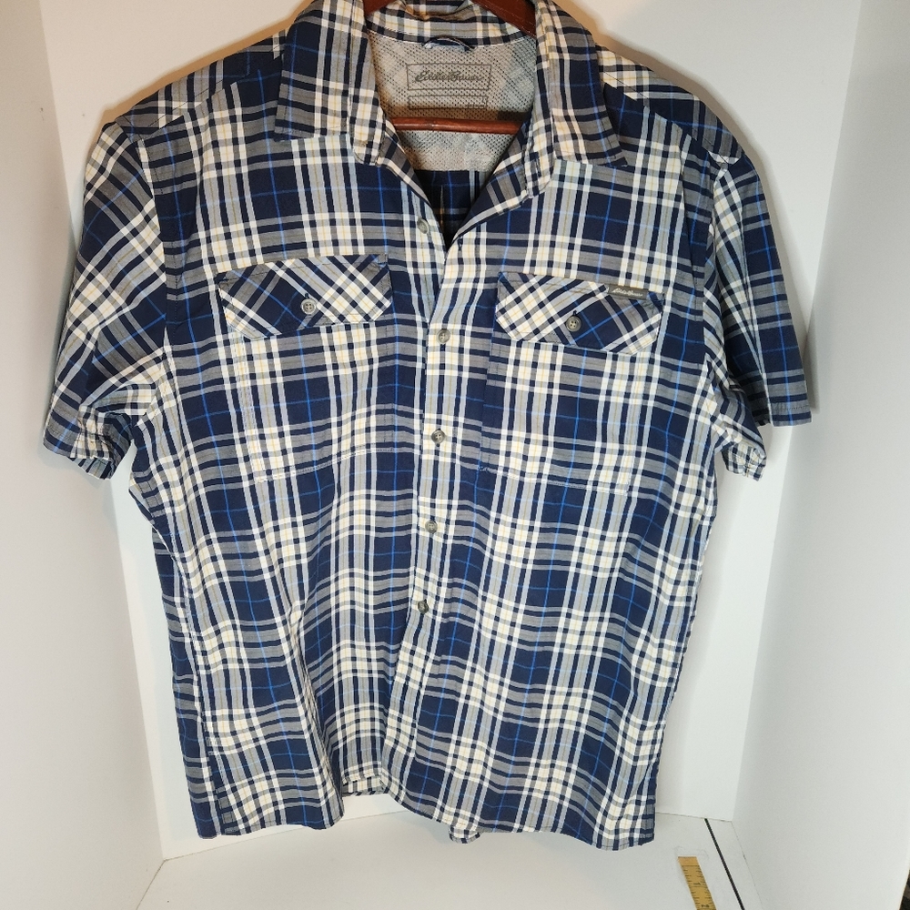 Eddie Bauer Button Up Men's L